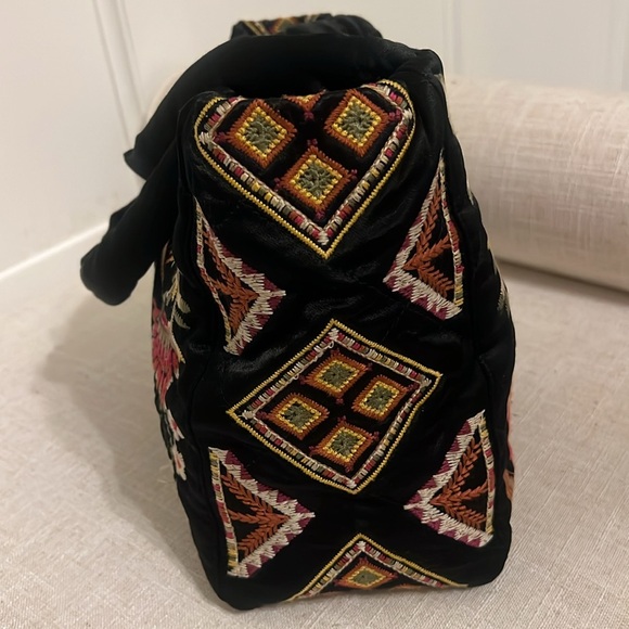 Johnny Was | Lilith Quilted Satin Tote NWT - Picture 5 of 10